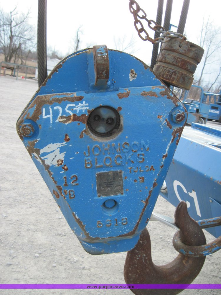 image for item 4468 1975 Pettibone 50TKLS 25 ton hydraulic truck crane