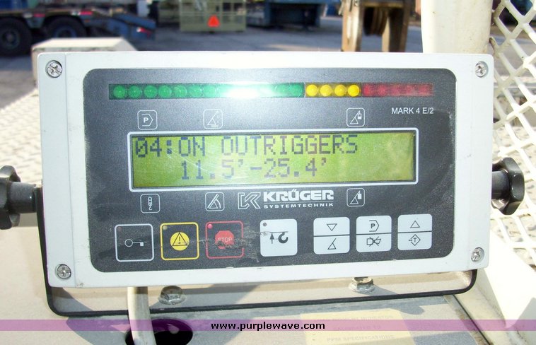 image for item 5108 1996 P And H D851 8 1/2 ton carry deck crane