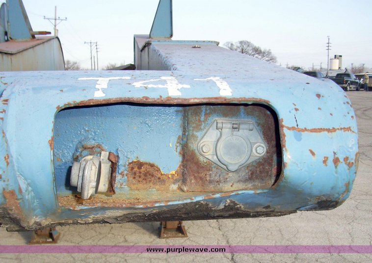 image for item 5113 1966 Neighbor FLTRPM lowboy 31' triple axle trailer