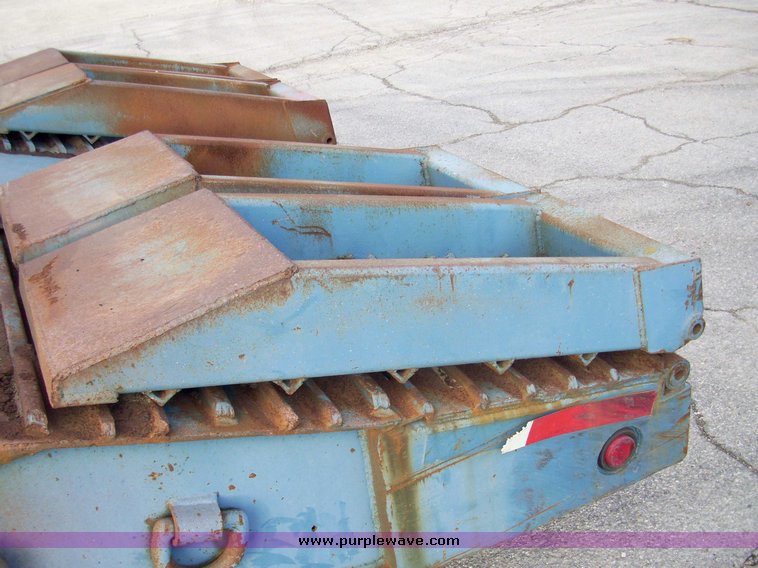 image for item 5113 1966 Neighbor FLTRPM lowboy 31' triple axle trailer