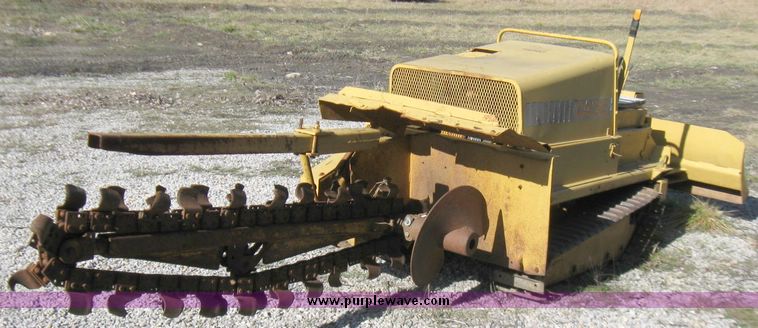 image for item 5239 Case Davis Task Force 300 trencher