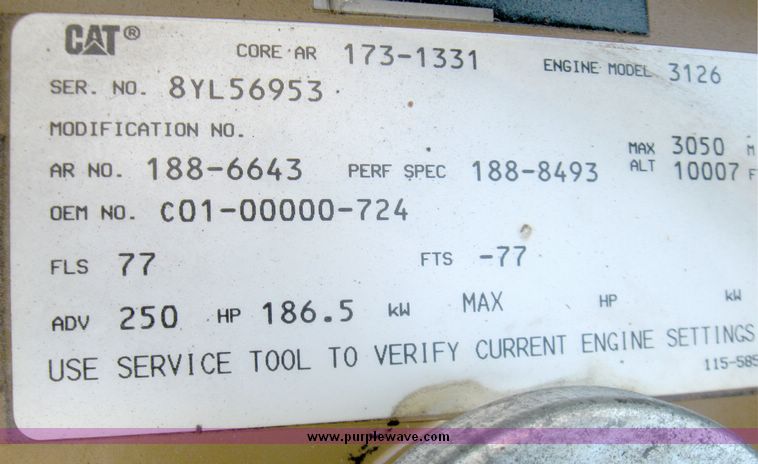 image for item 5330 2001 Freightliner FL70 bucket truck