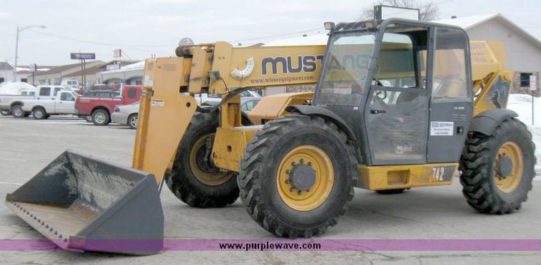 image for item 5340 2002 Mustang 742H telehandler