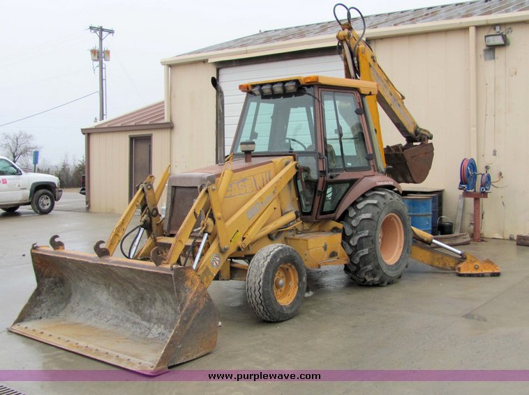 image for item 7053 1991 Case 590 turbo loader backhoe
