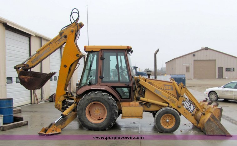 image for item 7053 1991 Case 590 turbo loader backhoe