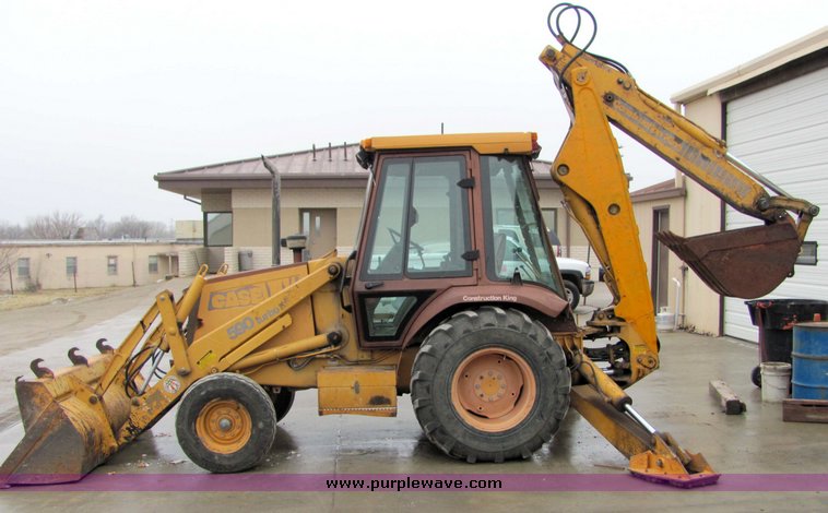 image for item 7053 1991 Case 590 turbo loader backhoe