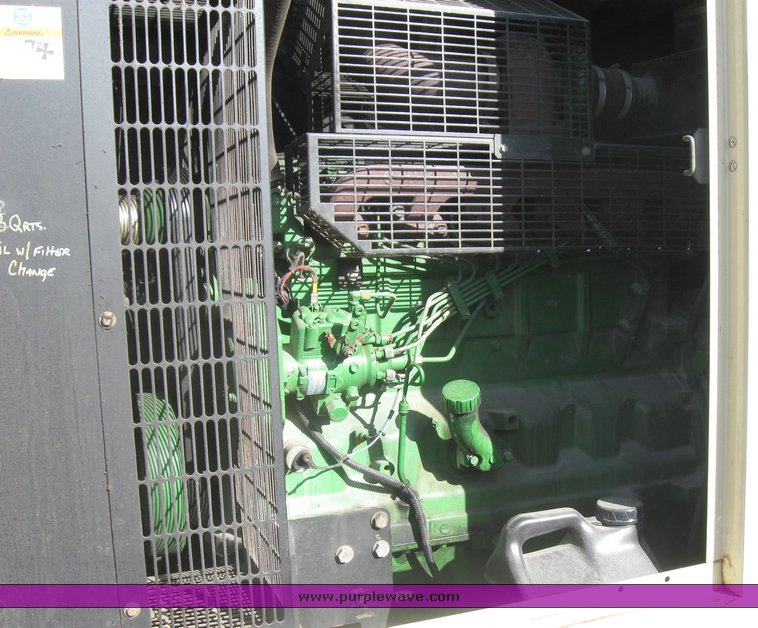 image for item 8048 2001 Ingersoll Rand G190 generator on trailer