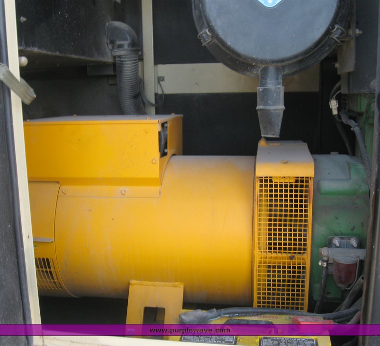 image for item 8048 2001 Ingersoll Rand G190 generator on trailer