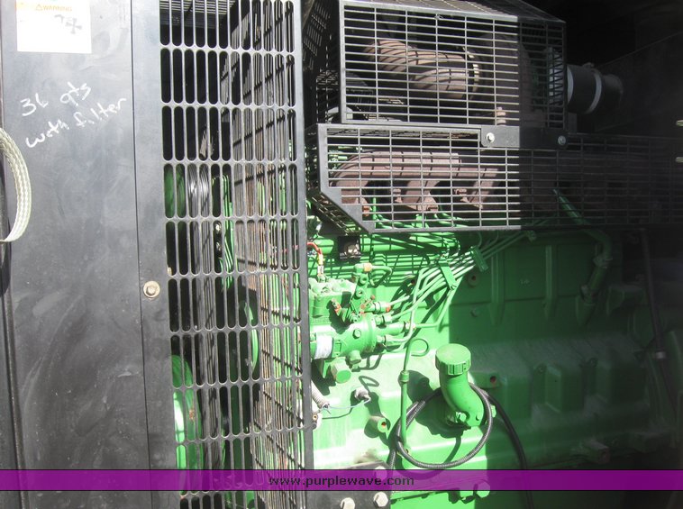 image for item 8049 2001 Ingersoll Rand G190 generator on trailer