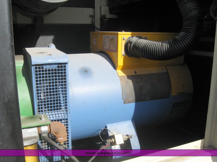 image for item 8049 2001 Ingersoll Rand G190 generator on trailer