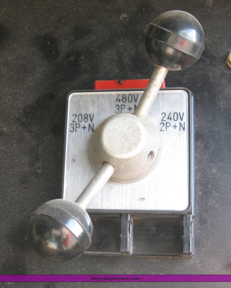 image for item 8049 2001 Ingersoll Rand G190 generator on trailer