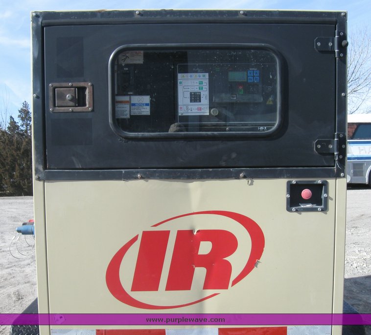 image for item 8049 2001 Ingersoll Rand G190 generator on trailer