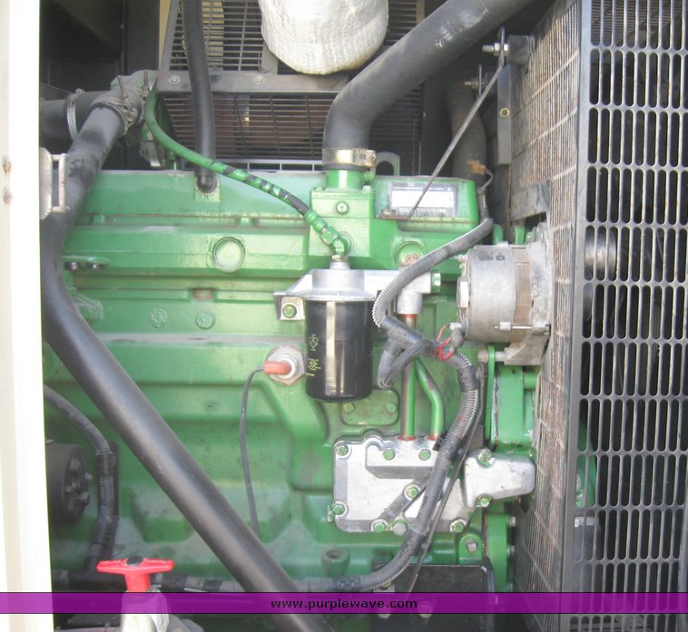 image for item 8049 2001 Ingersoll Rand G190 generator on trailer