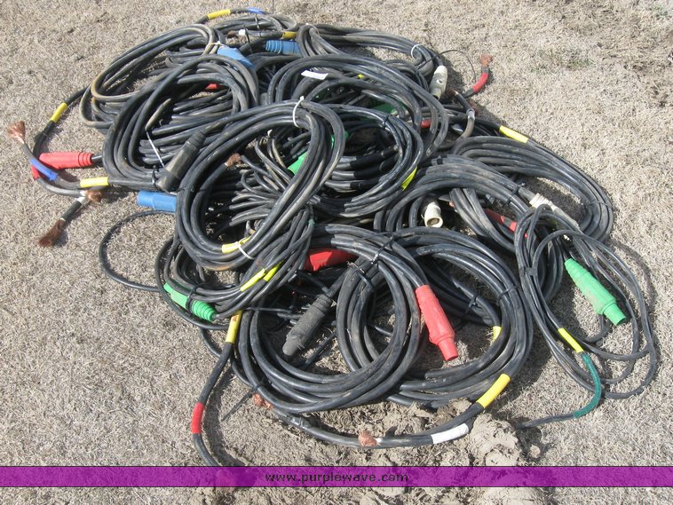 image for item 8059 Assorted generator cables