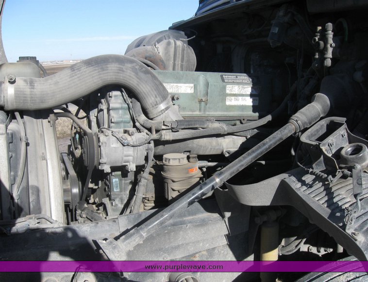 image for item 8073 2000 Volvo Conventional Cab tandem axle semi truck with sleeper