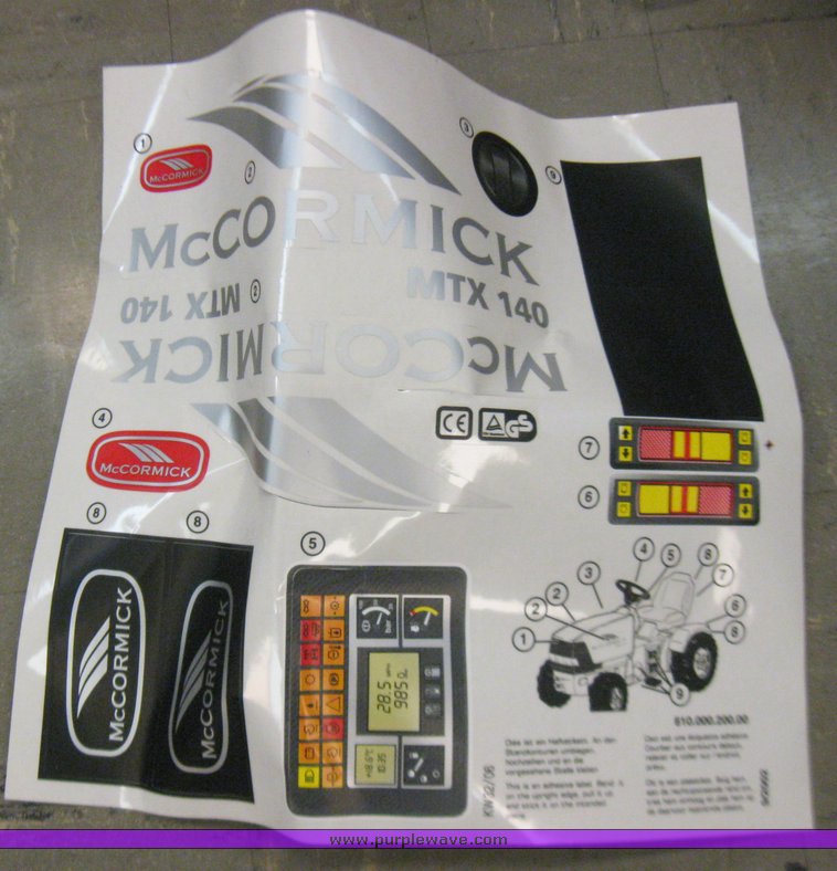 image for item 3038 McCormick MTX140 pedal tractor