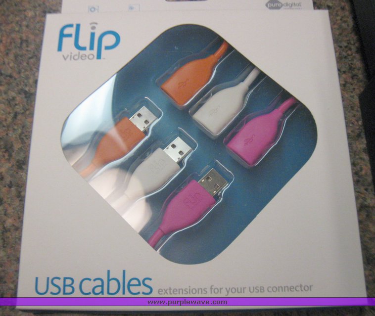 image for item 3045 Flip video camera with accessories