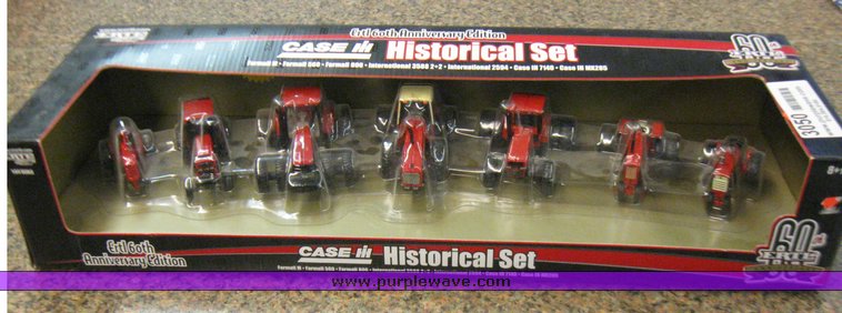 image for item 3050 Case IH seven piece historical tractor set