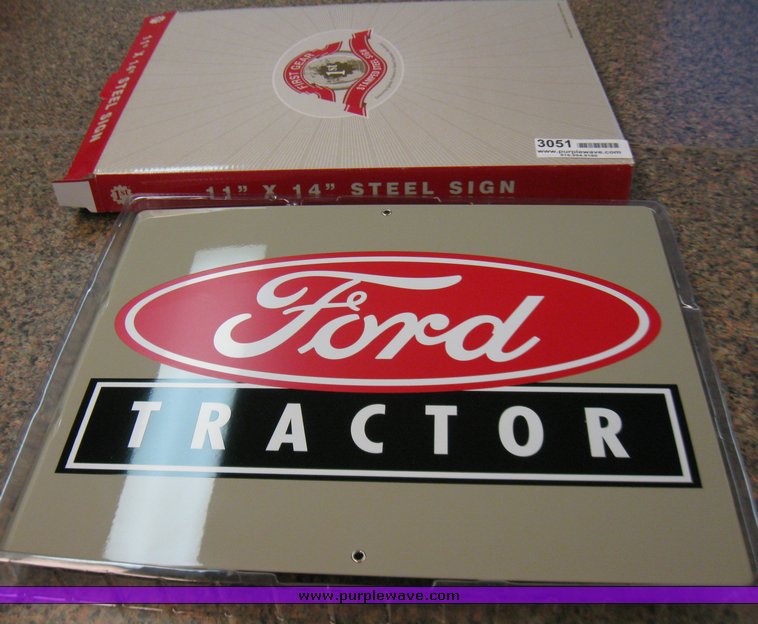 image for item 3051 Ford tractor sign
