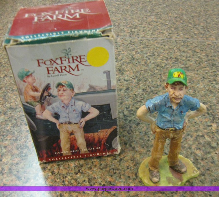 image for item 3054 Fox Fire Farm "Henry and Jimmie" No. 4 collectable figurine