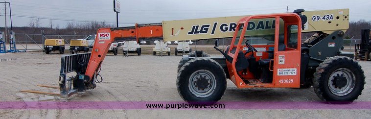 image for item 6036 2004 JLG G9-43A telehandler