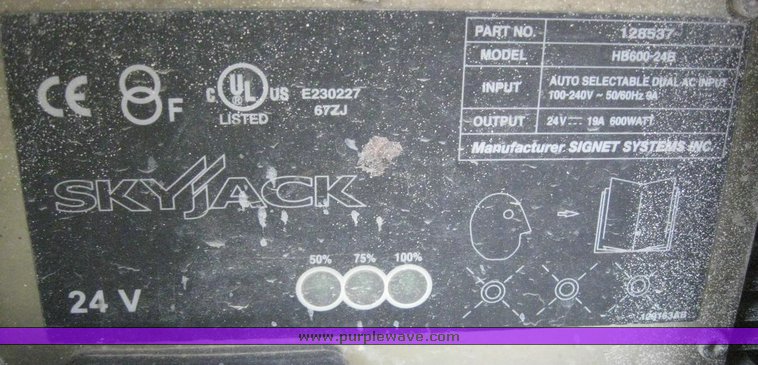 image for item 6843 2005 Skyjack SJIII 3219 scissor lift