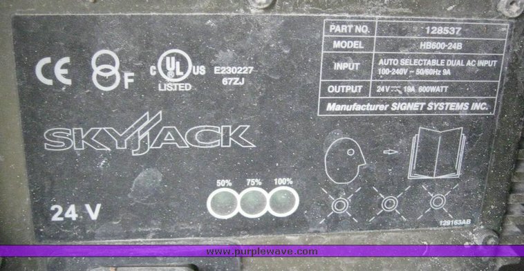 image for item 6844 Skyjack SJIII 3219 scissor lift