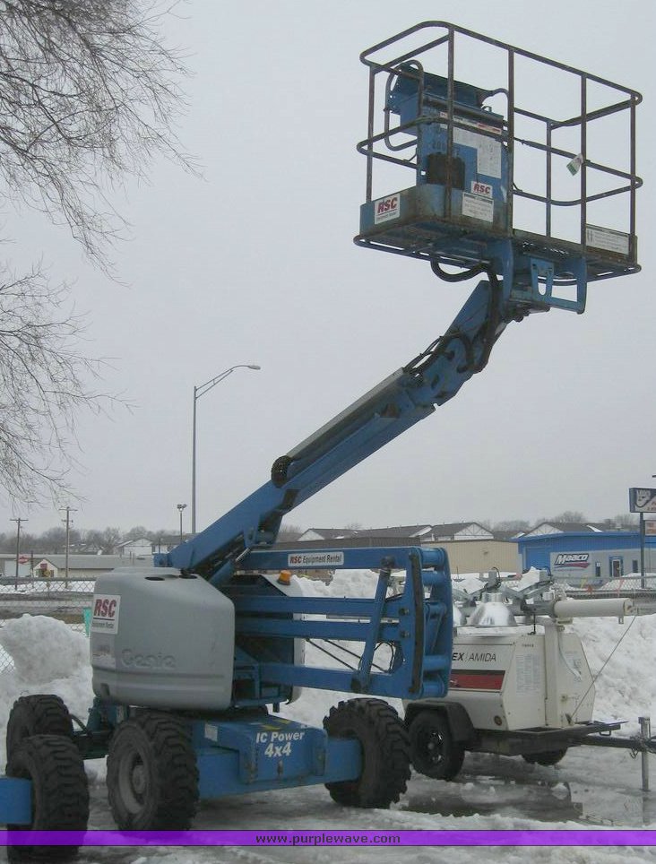 image for item 6845 1999 Genie Z-45/25 CF articulating boom lift