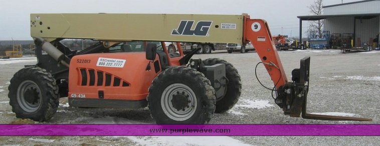 image for item 7680 2004 JLG G9-43A telehandler