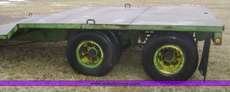 image for item 1102 1990 Shop Built hay or implement trailer