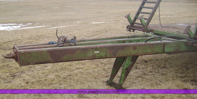 image for item 1102 1990 Shop Built hay or implement trailer