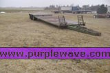 image for item 1102 1990 Shop Built hay or implement trailer