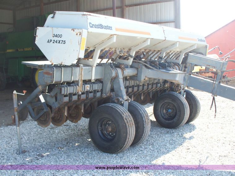 image for item 2200 CrustBuster 3400 All Plant no-till double disc drill