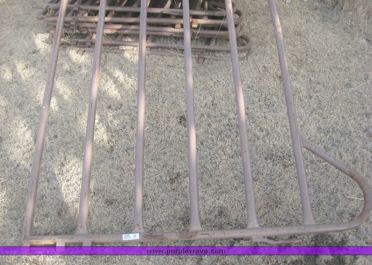 image for item 3868 (24) Blattner 10' portable corral panels