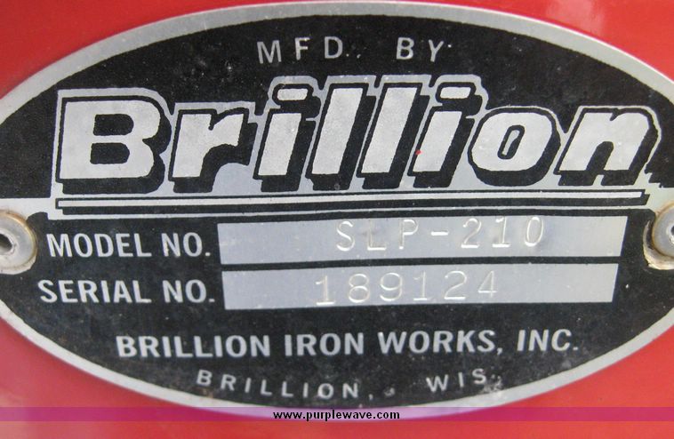 image for item 3875 Brillion Turfmaker SL210 seeder