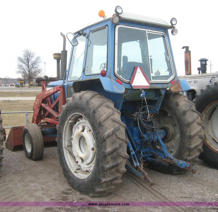 image for item 3876 Ford 7700 tractor with Westenodrf loader