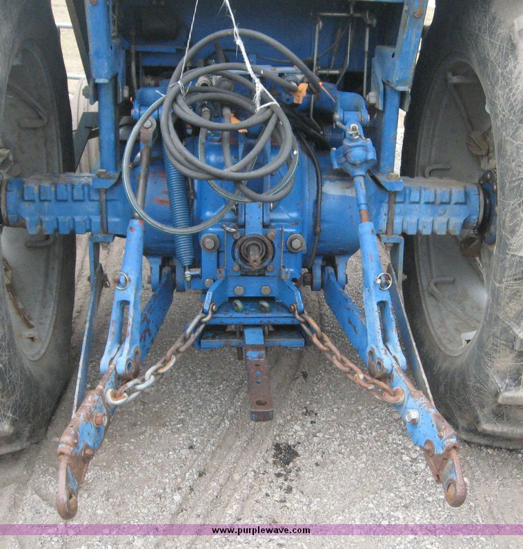 image for item 3876 Ford 7700 tractor with Westenodrf loader