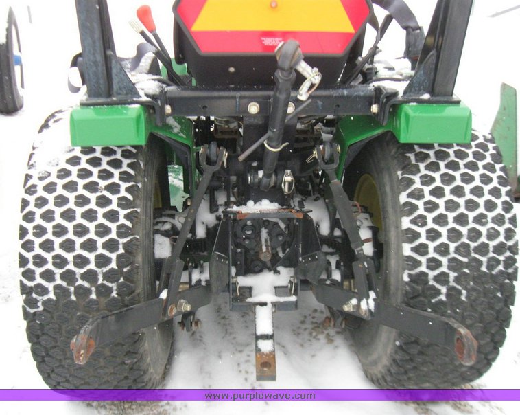 image for item 5333 2001 John Deere 4100 MFWD compact tractor