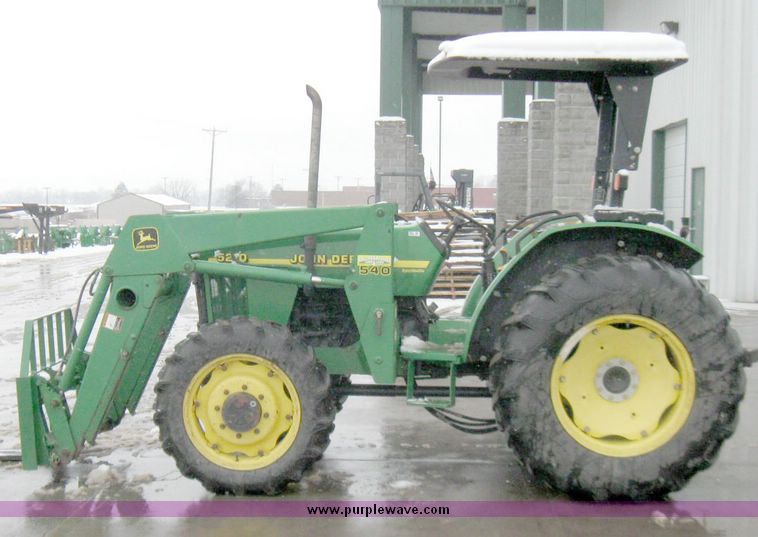 image for item 5442 1999 John Deere 5210 MFWD tractor