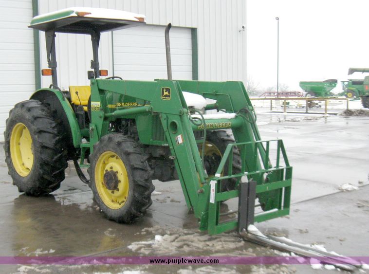 image for item 5442 1999 John Deere 5210 MFWD tractor