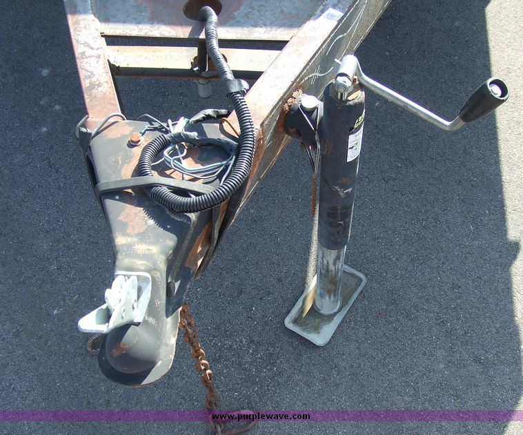 image for item 6636 1999 Buck 16' tandem axle trailer