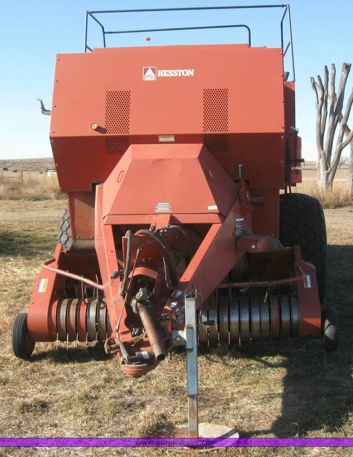 image for item 6836 1996 Hesston 4900 large square baler