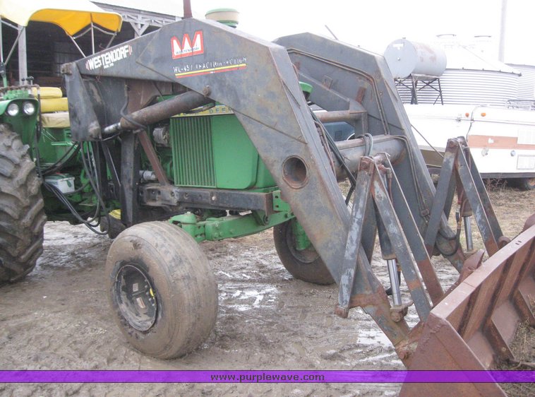 image for item 7725 1963 John Deere 4010 Wheatland tractor with loader