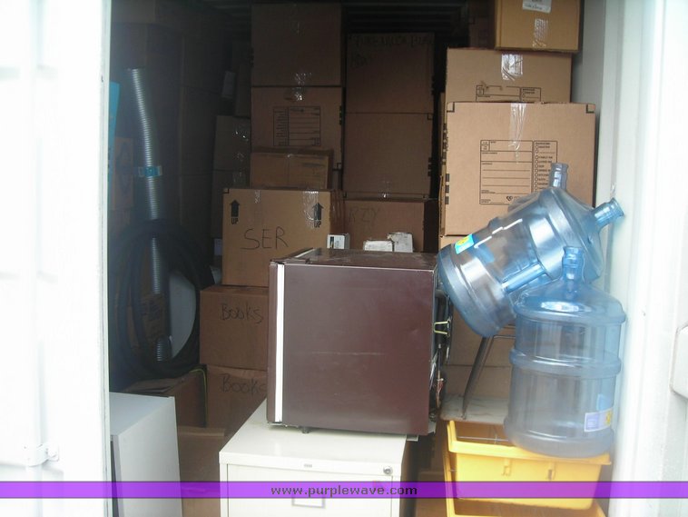 image for item 1000 (4) 8' x 20' shipping containers full of NAPA Auto Parts store inventory