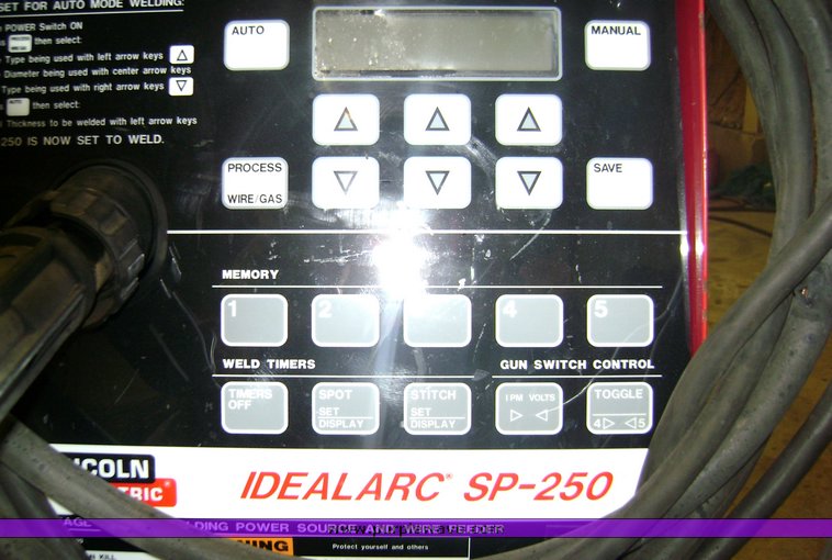 Lincoln Idealarc SP250 mig welder in Cunningham, KS Item 1110 sold