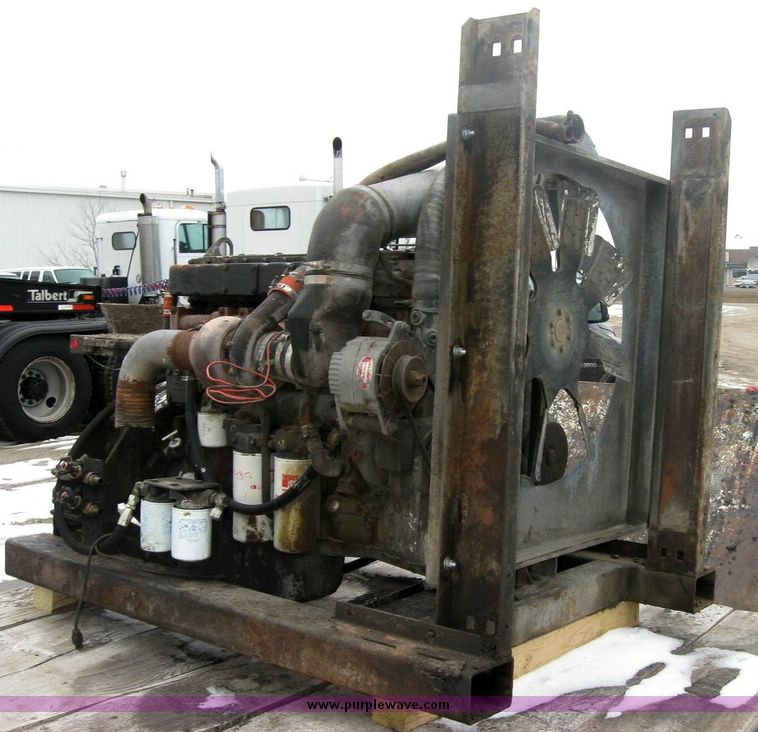 image for item 3338 Cummins L10 diesel engine