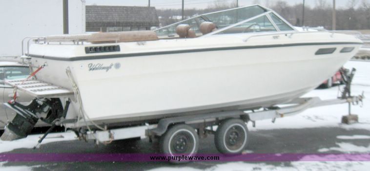 image for item 3749 1981 Webbcraft 2300 ski boat