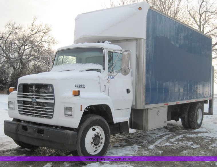 image for item 4473 1991 Ford Conventional N LN8000F box truck