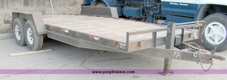 image for item 5074 1999 PS trailers 20' tandem axle trailer