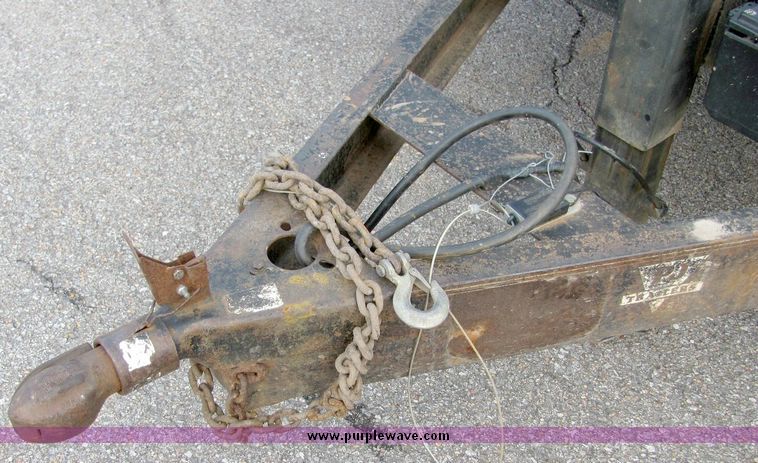 image for item 5074 1999 PS trailers 20' tandem axle trailer